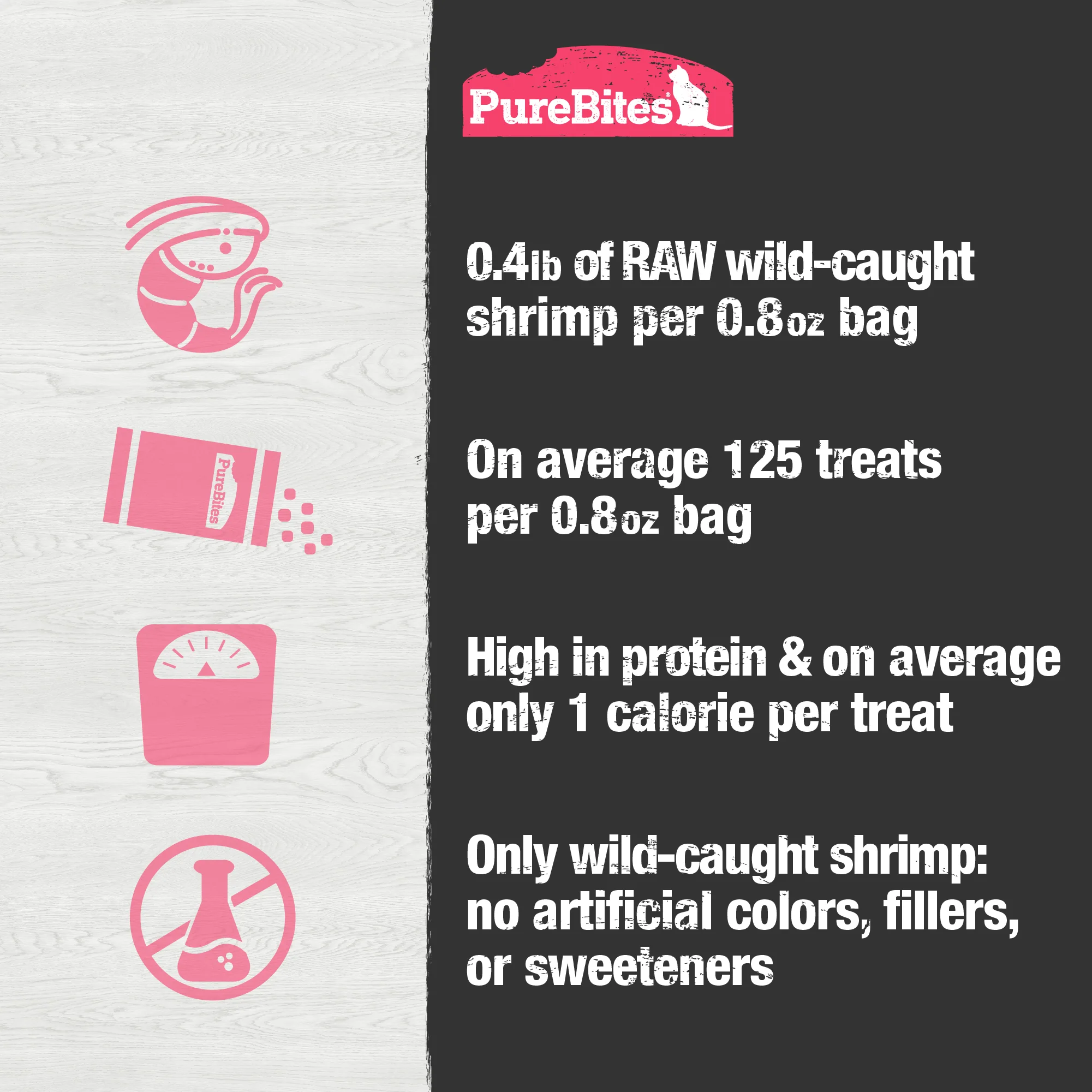 Freeze Dried Cat Treats, Shrimp - Image 6