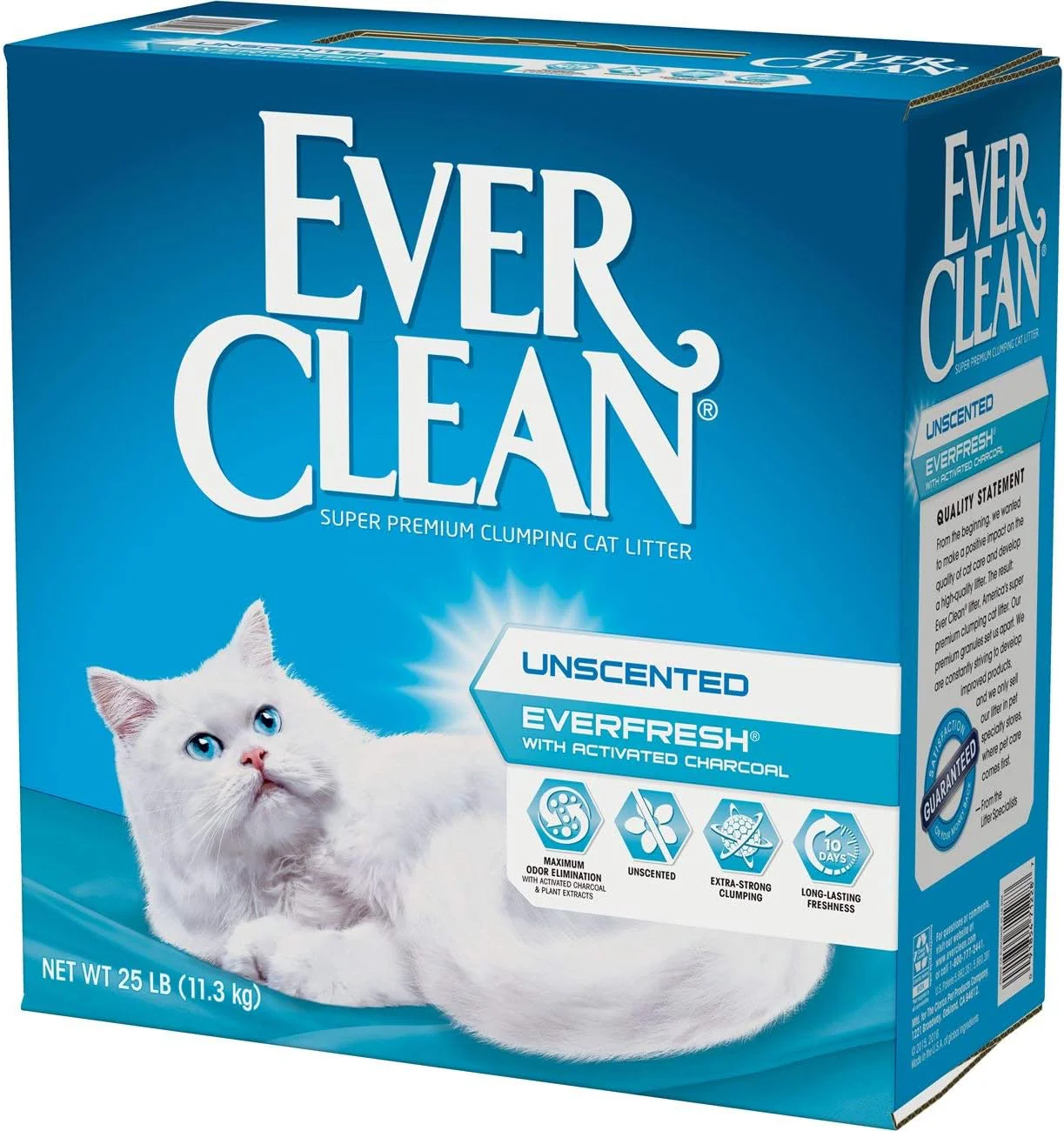 Ever Clean Ever Fresh Litter with Activated Charcoal , Unscented, 25 Pounds - Image 6