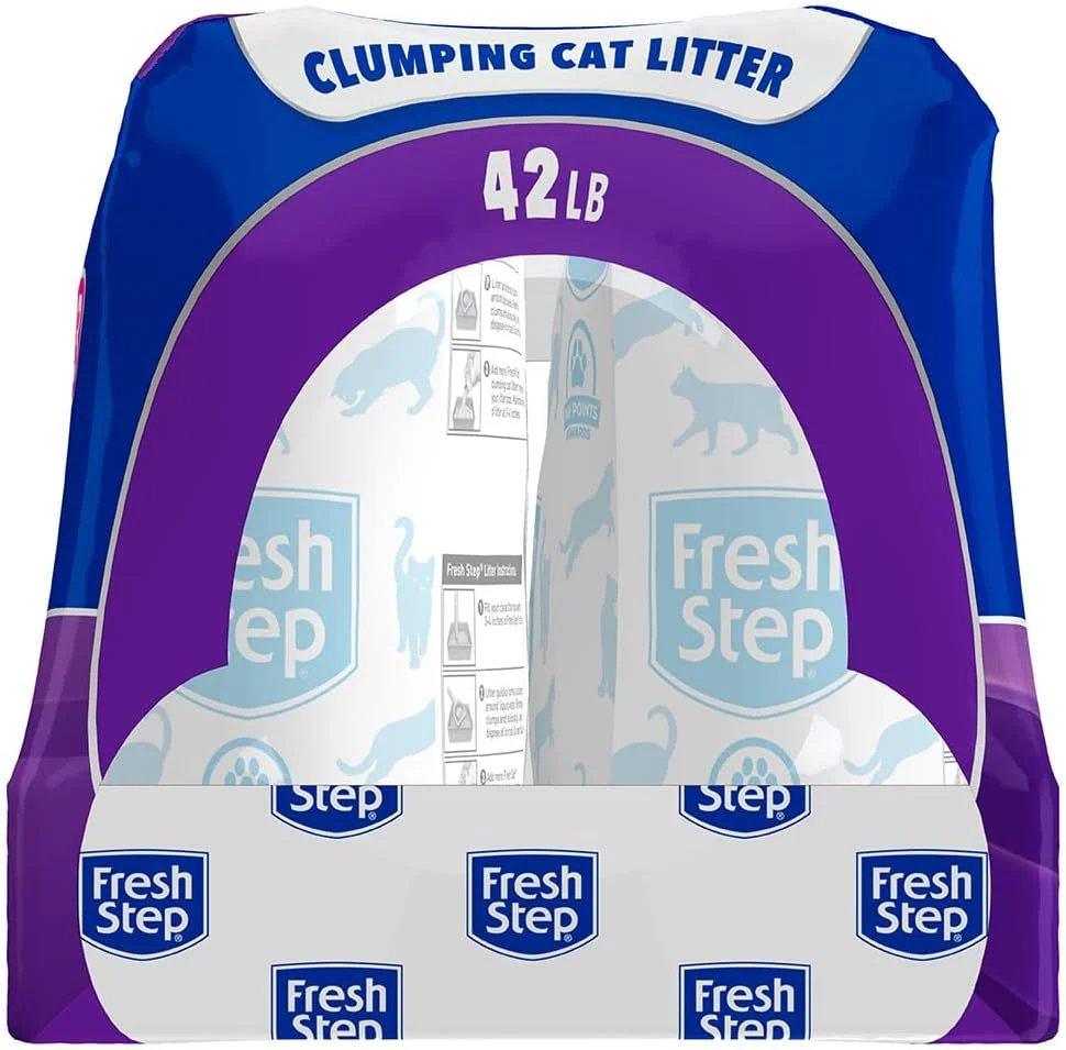Fresh Step Multi-Cat Extra Strength Scented Clumping Cat Litter with The Power of Febreze, 42 lbs - Image 9