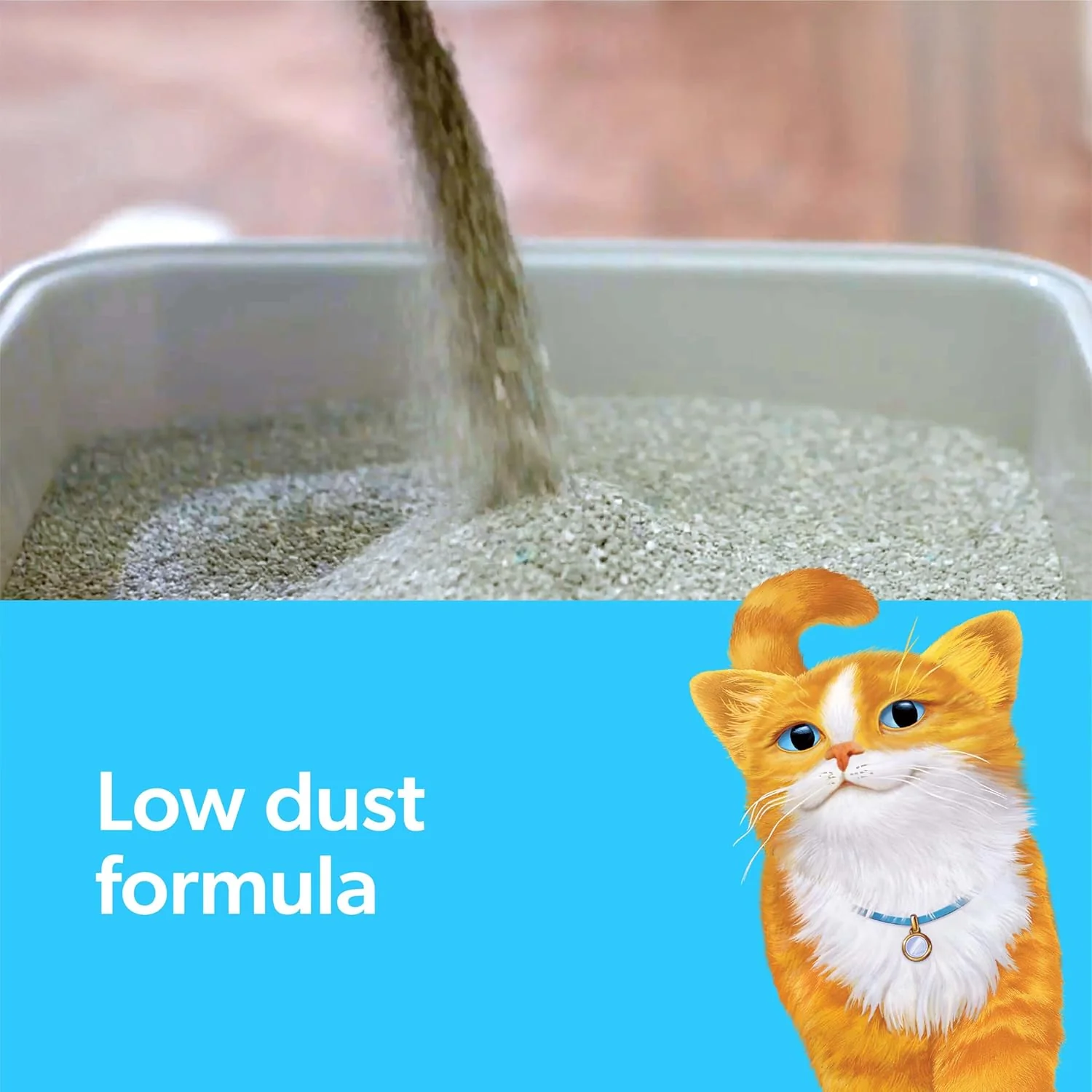 Fresh Step Simply Unscented Clumping Litter, Fresh Step Unscented Cat Litter With Activated Charcoal Technology, 14 lb. Box - Image 7