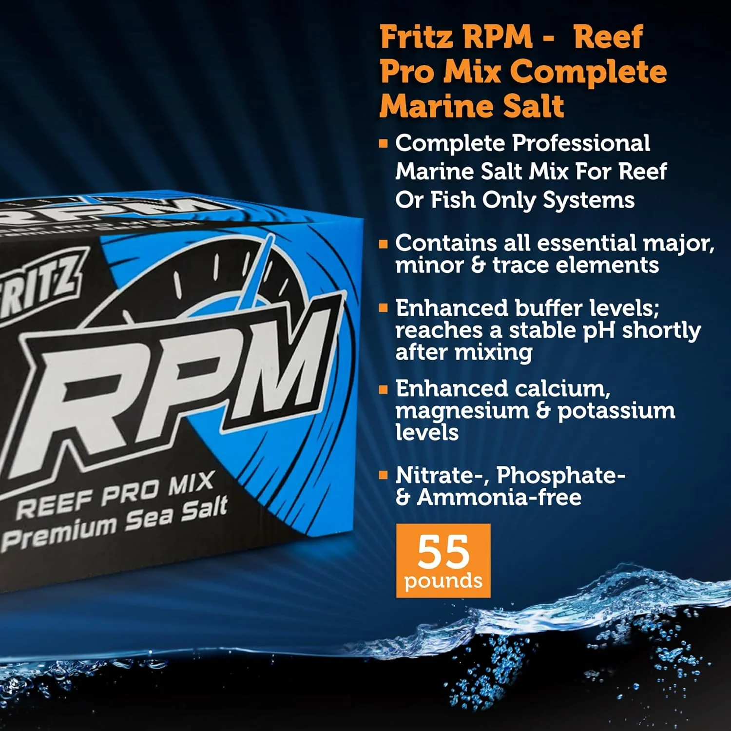 Fritz Aquatics 80243 Reef Pro Mix Complete Marine Salt - Image 2