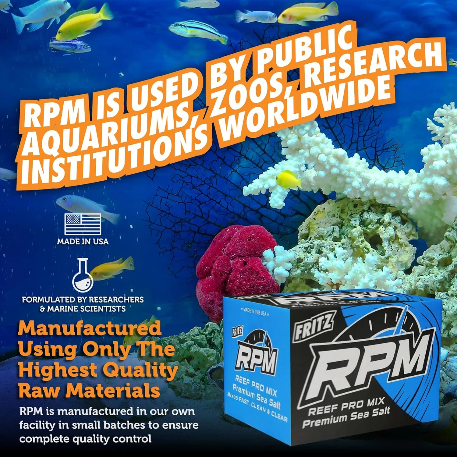 Fritz Aquatics 80243 Reef Pro Mix Complete Marine Salt - Image 3
