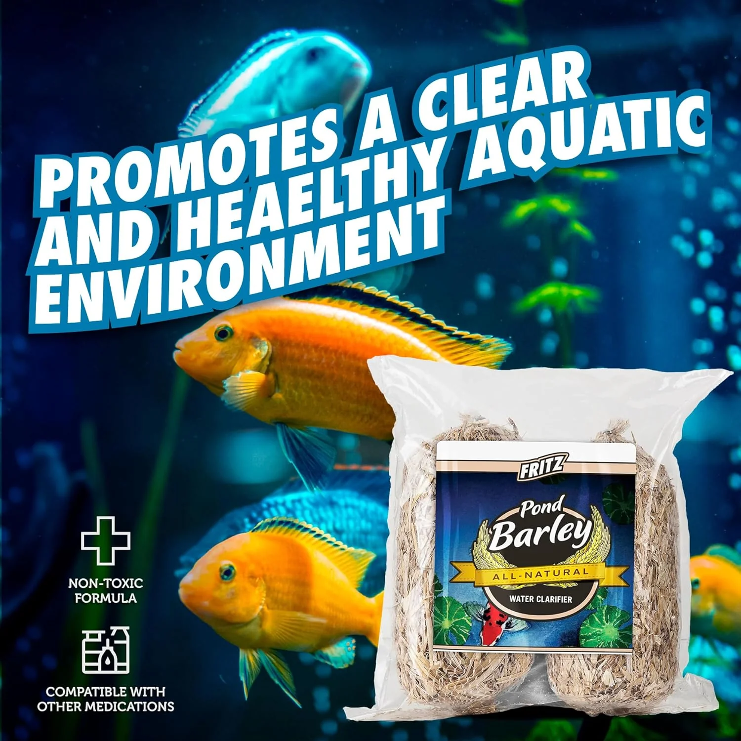 Fritz Aquatics Barley Bales - 2 Pack - Image 3