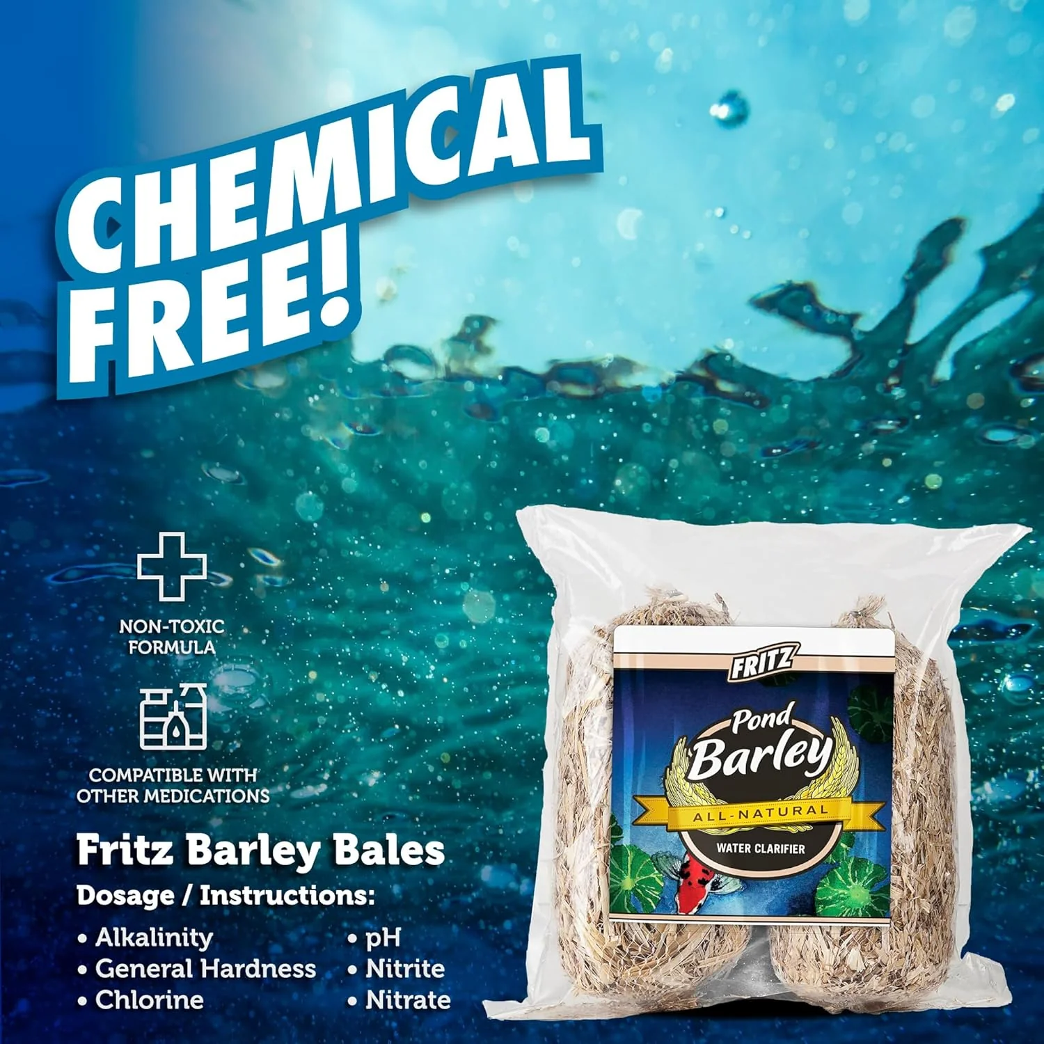 Fritz Aquatics Barley Bales - 2 Pack - Image 4