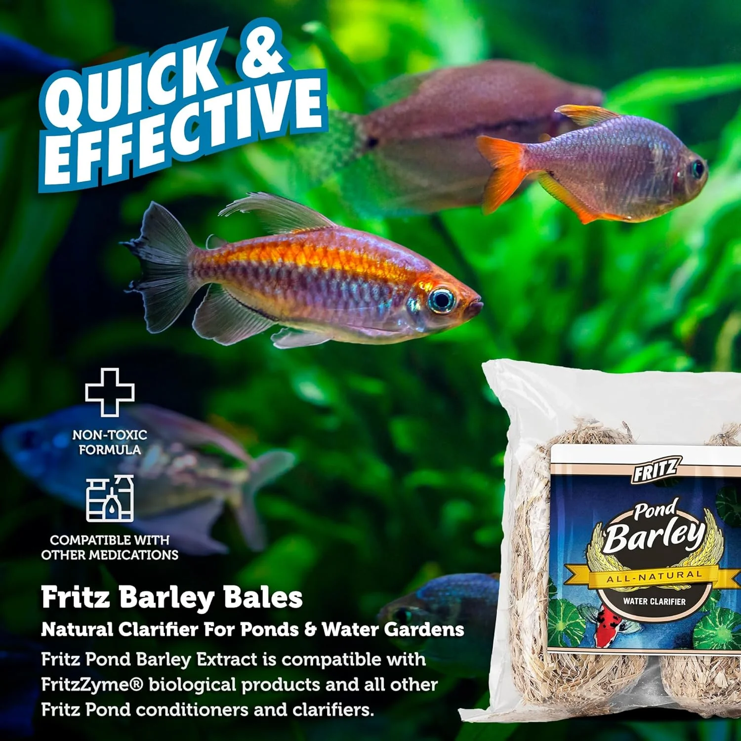 Fritz Aquatics Barley Bales - 2 Pack - Image 5