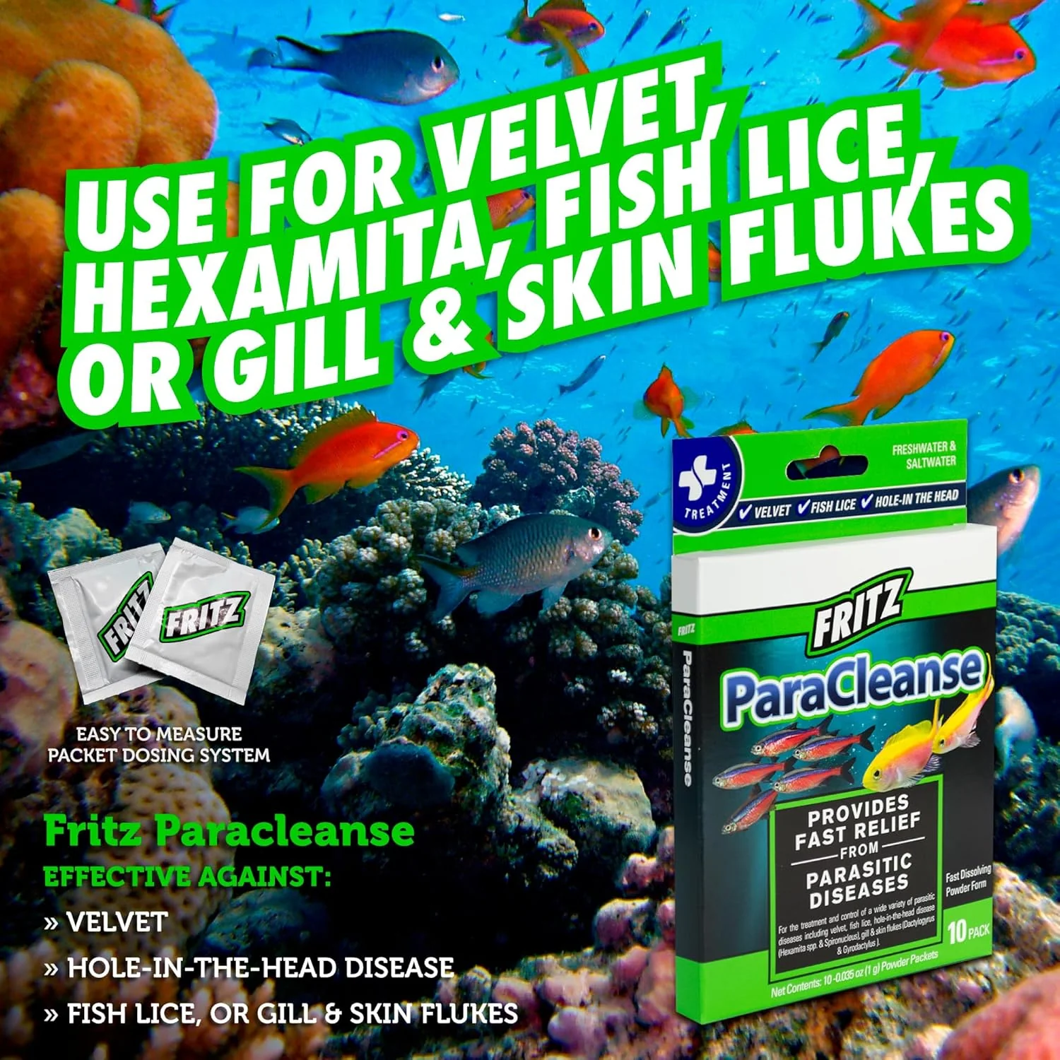 Fritz Aquatics ParaCleanse Provides Fast Relief from Parasitic Diseases - Image 4