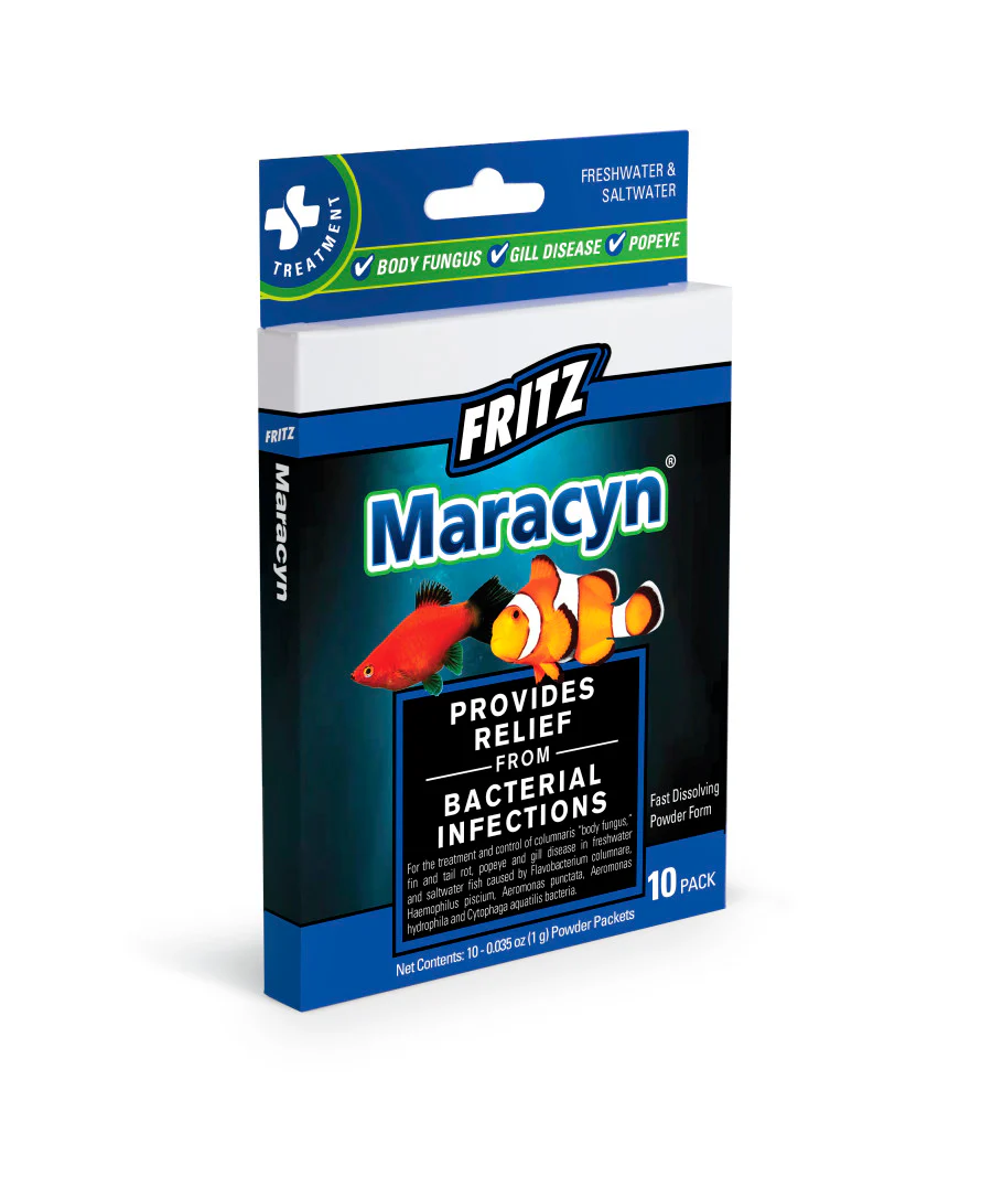 Fritz Maracyn - for Saltwater and Freshwater gram-Positive Relief from Bacterial gil, Popeye, More - Easy dose Packets - Image 8