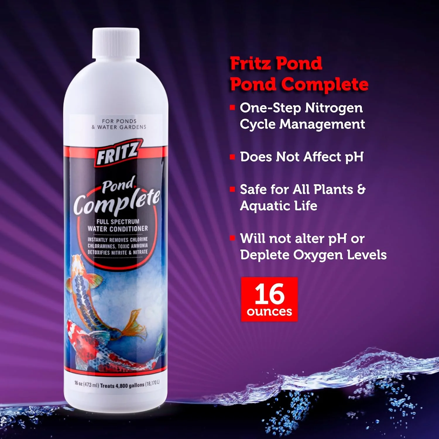 Fritz Pond - Complete Water Conditioner - 16oz - Image 2