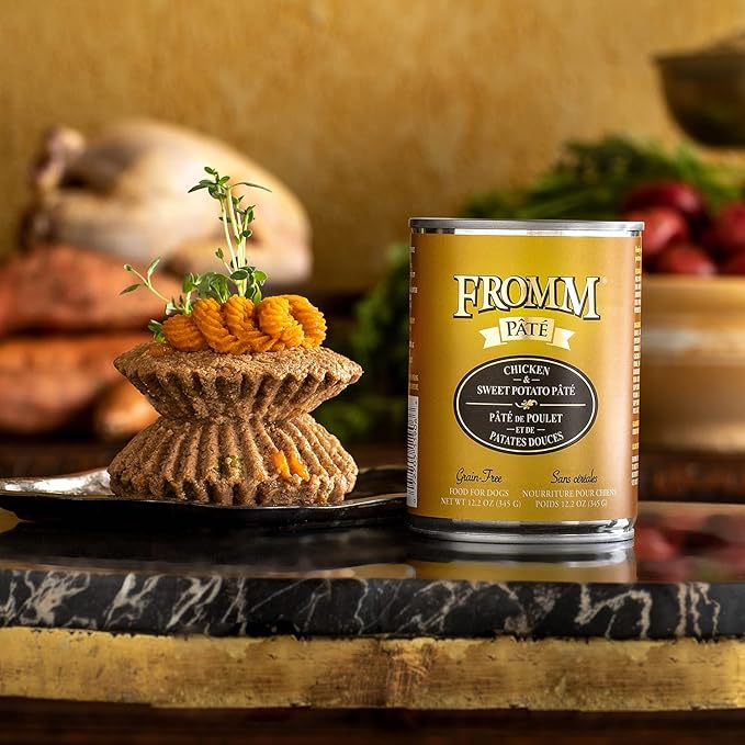 Fromm Chicken and Sweet Potato Pate Canned Wet Dog Food- Case of 12 Cans - Image 3