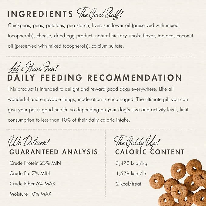 Fromm Crunchy Os Smokin' CheesePlosions Dog Treats - Premium Crunchy Dog Treats - Pork Recipe. - Image 2
