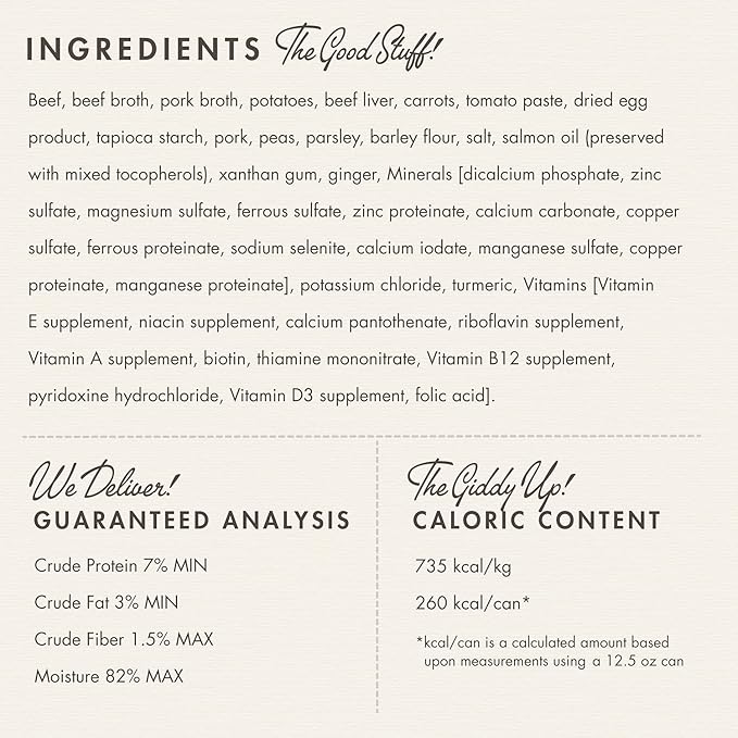 Fromm Diner Favorites Bella's Beef Barkundy Stew Dog Food - Premium Wet Dog Food - Beef Recipe - Case of 12 Cans - Image 2