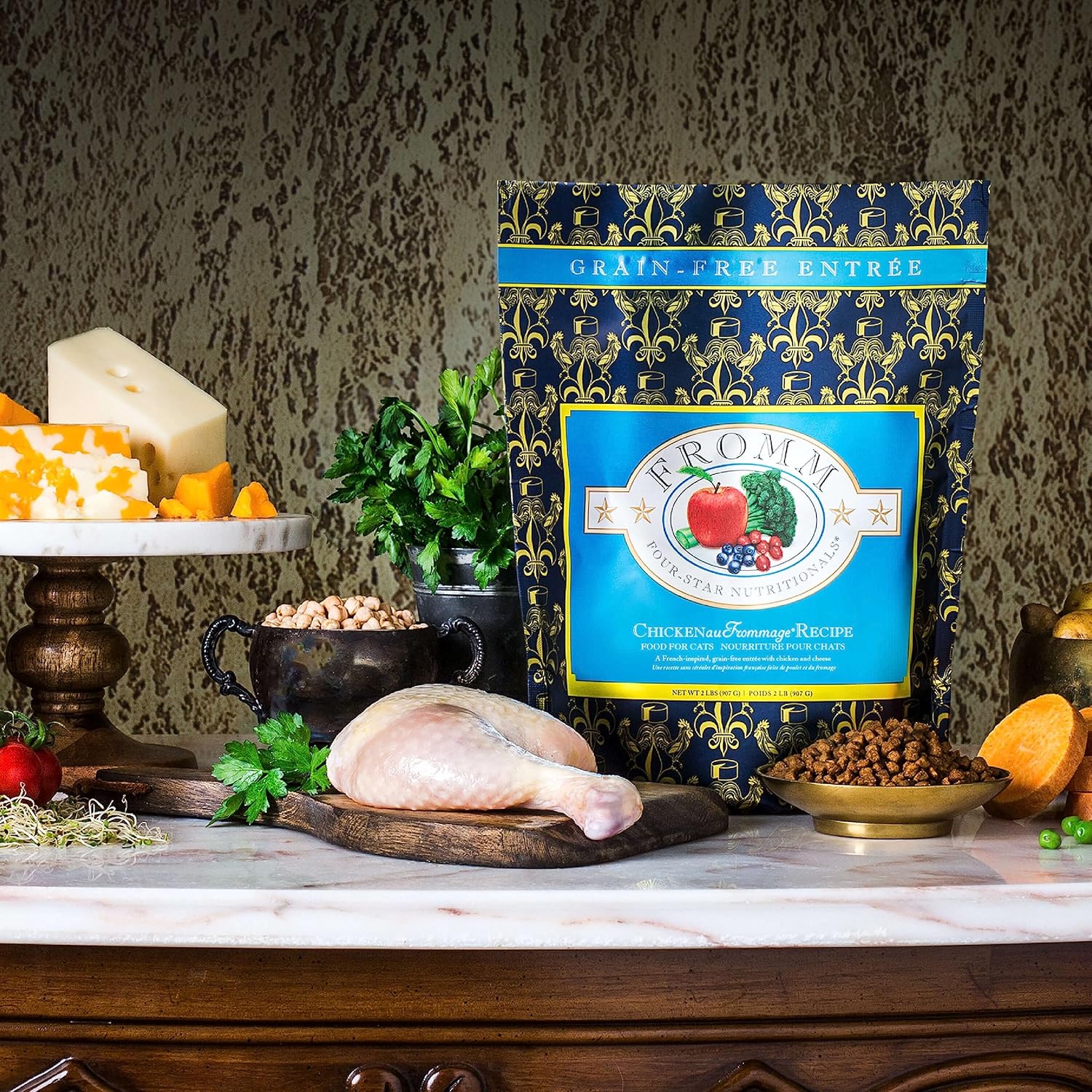 Fromm Four-Star Nutritionals Chicken Au Frommage Cat Food - Premium Dry Cat Food - Chicken Recipe - Image 3