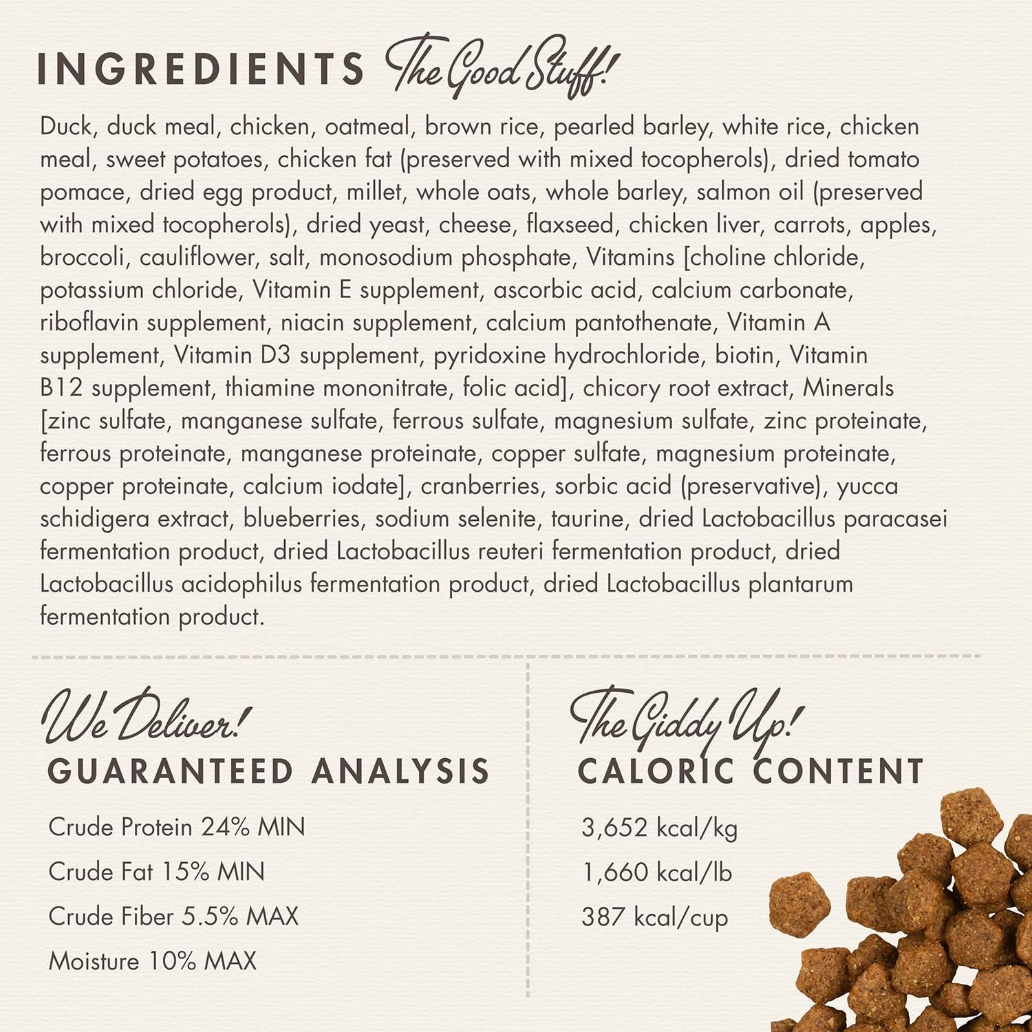 Fromm Four-Star Nutritionals Duck A La Veg Dog Food - Premium Dry Dog Food - Duck Recipe - Image 3