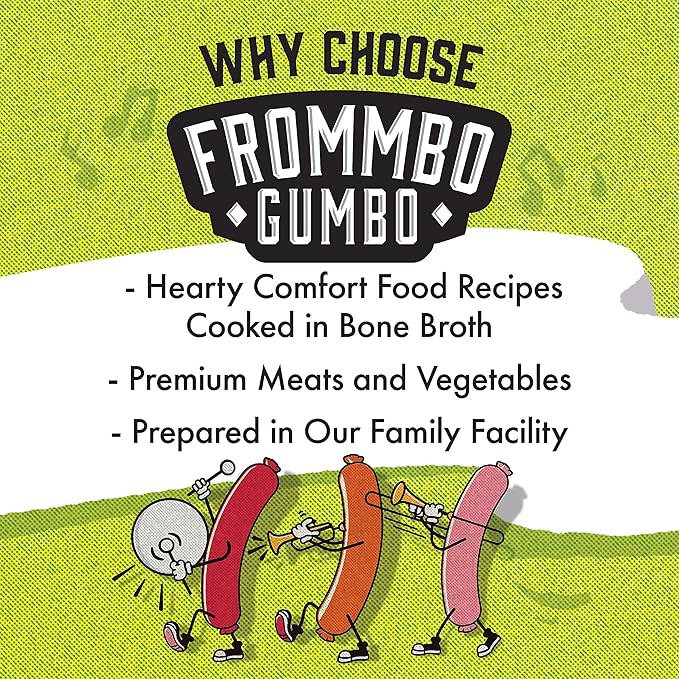 Fromm Frommbo Gumbo Hearty Stew with Chicken Sausage Dog Food - Premium Wet Dog Food - Chicken Recipe - Case of (12) 12.5 oz Cans - Image 7