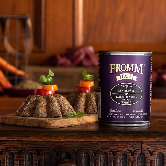 Fromm Venison & Lentil Pate Dog Food - Premium Wet Dog Food - Venison Recipe - Case of 12 Cans - Image 3