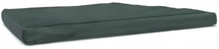 Furhaven Water-Resistant Dog Bed for Extra Small Dogs w/ Removable Washable Cover, Perfect for Crates & Kennels, For Dogs Up to 12 lbs - Two-Tone Reversible Crate Pad - Green/Gray - Image 9