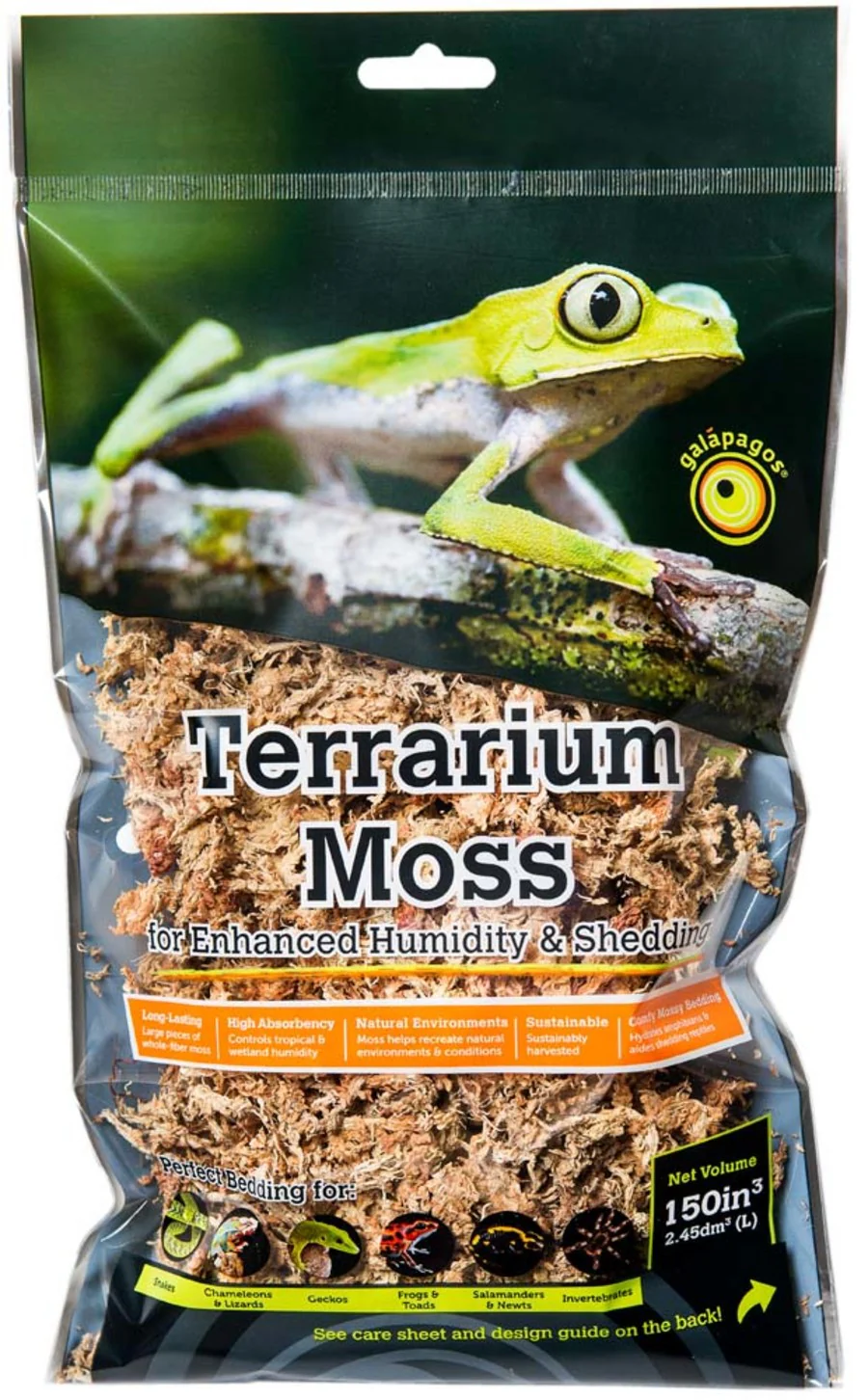 Galapagos (05203) 5-Star Terrarium Sphagnum Moss, Blond Sphagnum - Image 8