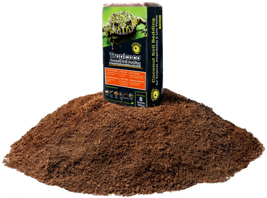 Galápagos Tropicoco Soil Brick Natural Coconut Soil Bedding - Image 8