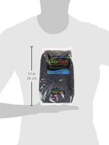 GloFish Aquarium Gravel, Fish Tank Gravel, Black With Fluorescent Accents, Compliments GloFish Tanks, 5 lb Bag - Image 11