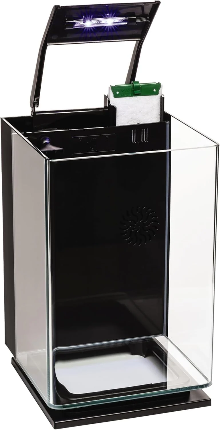 GloFish Aquarium Kit Fish Tank with LED Lighting and Filtration Included - Image 2