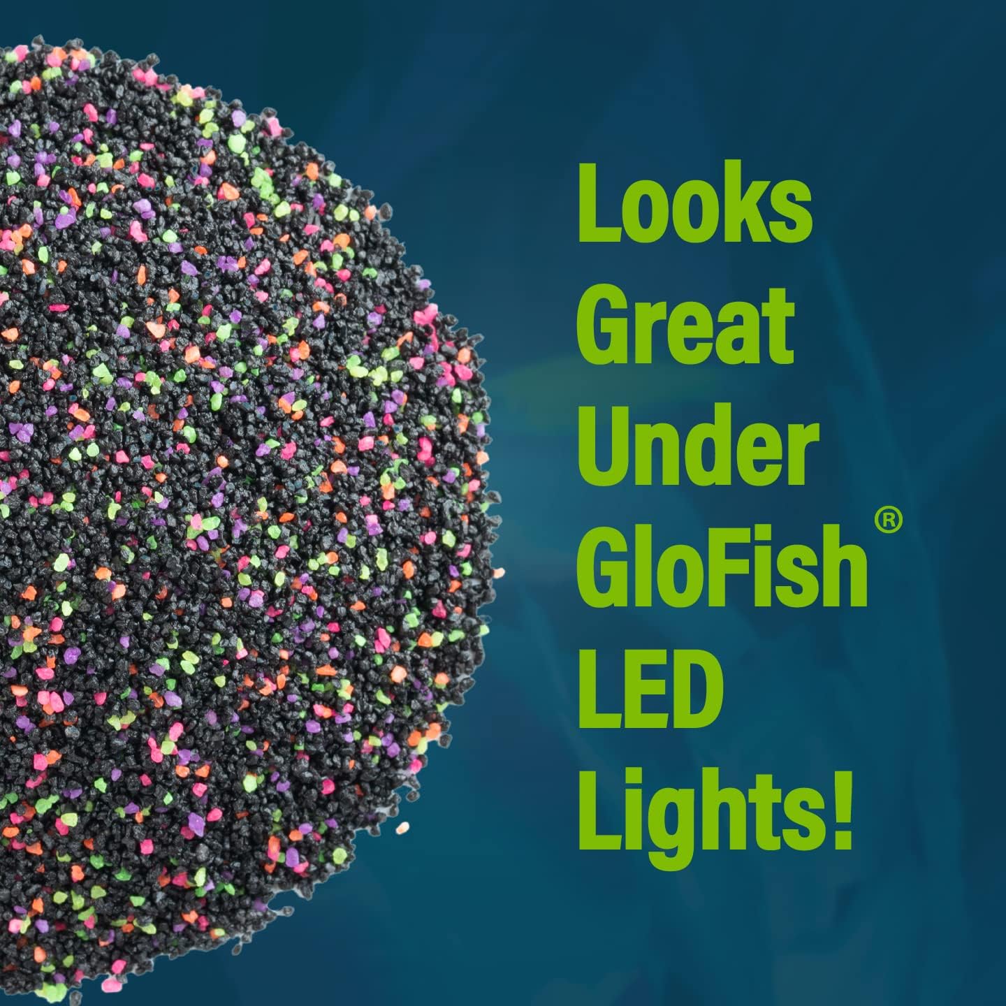 GloFish Aquarium Sand 5 Pounds, Black with Highlights, Complements Tanks and Décor, (AQ-78485) - Image 4