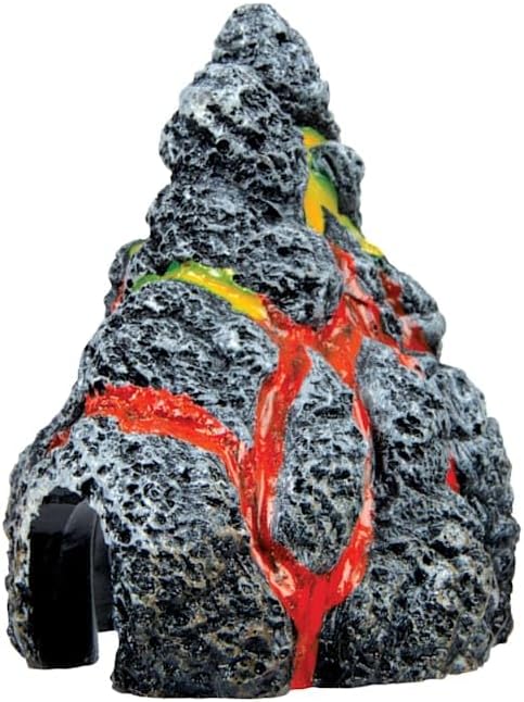 GloFish Volcano Ornament for Aquariums, 2.38 x 3.31 x 3.44 inches, Mulit, Medium, Model: 75077301 - Image 5