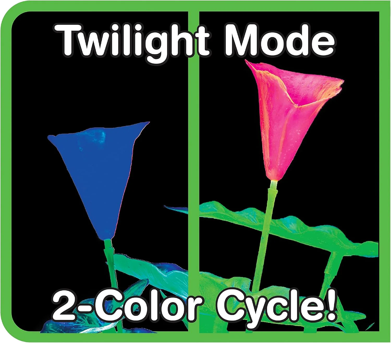 GloFish Fluorescent Plant, Blue Small, Aquarium Décor, Fluoresces Under Blue LEDs - Image 6