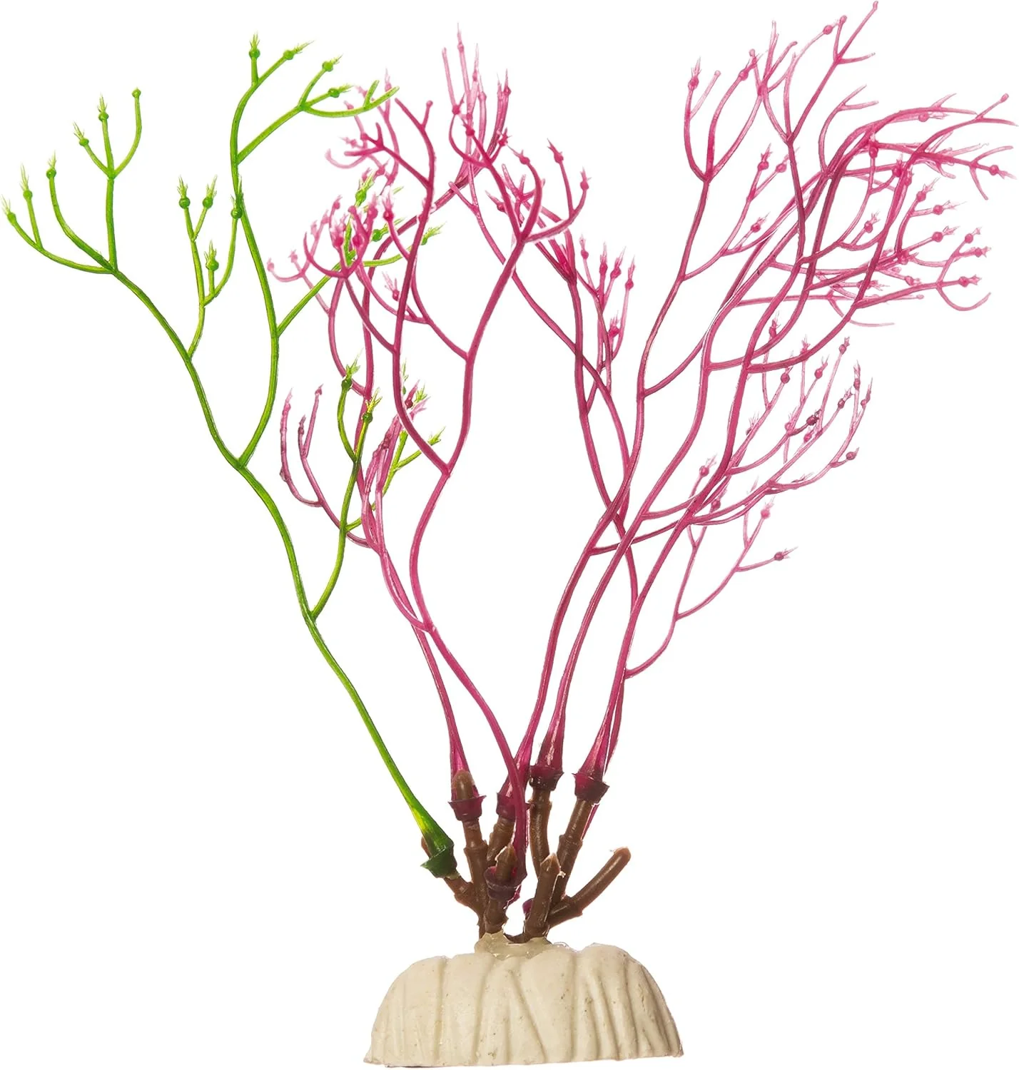 GloFish Red Algae Plant Aquarium Décor, Red Small, Fluorescent Under Blue LED Light - Image 3
