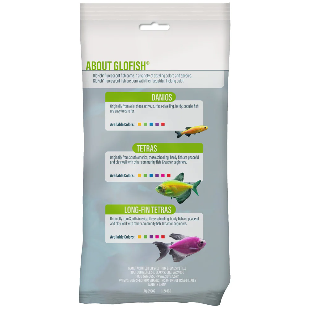 GloFish Fluorescent Plant Multipack 3 Count, Contains Medium Yellow, Large Orange, Large Blue Aquarium Plants - Image 3