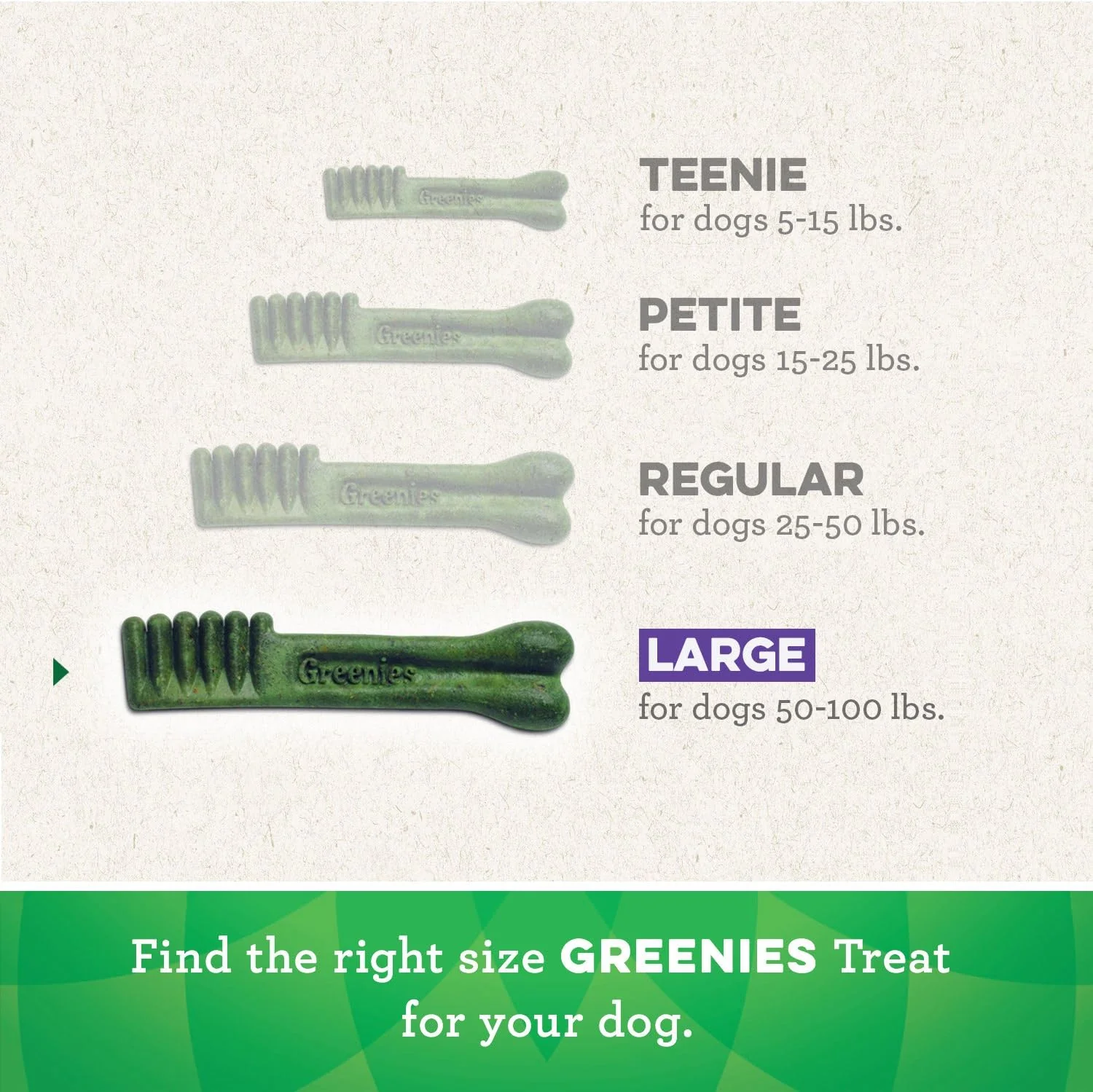 Greenies Large Natural Dental Care Dog Treats Blueberry Flavor - Image 5