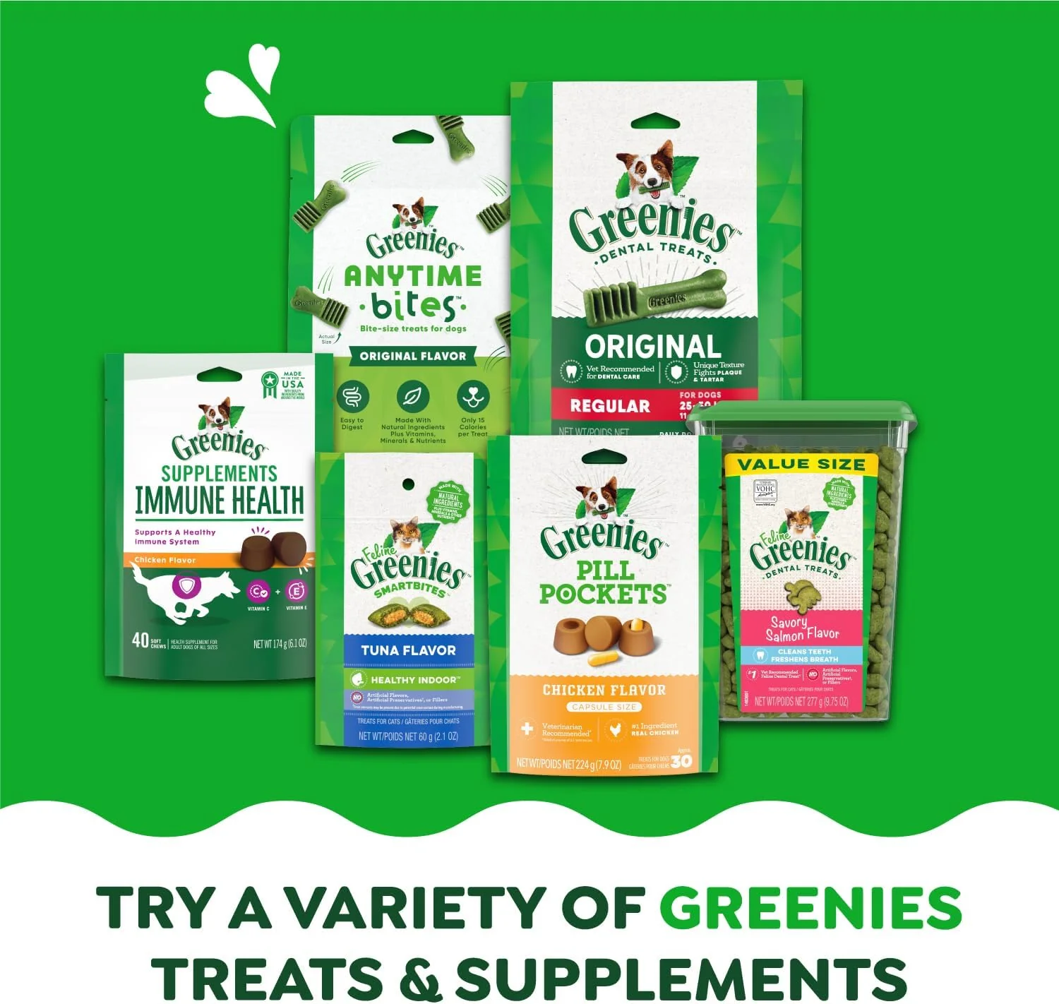 Greenies Large Natural Dental Care Dog Treats Blueberry Flavor - Image 7