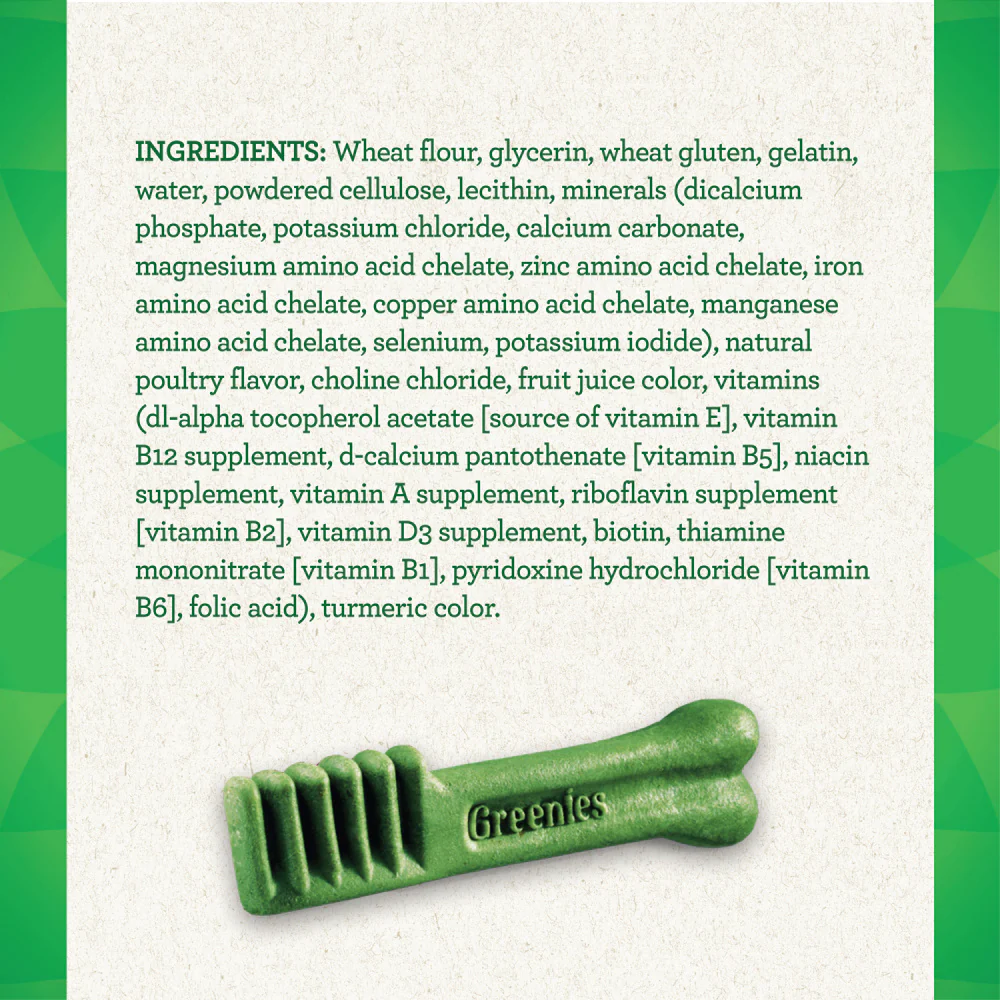 Greenies Original Petite Natural Dental Care Dog Treats - Image 3