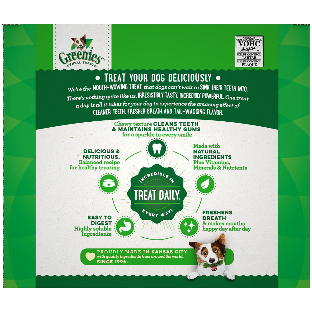Greenies Original Petite Natural Dental Care Dog Treats - Image 5