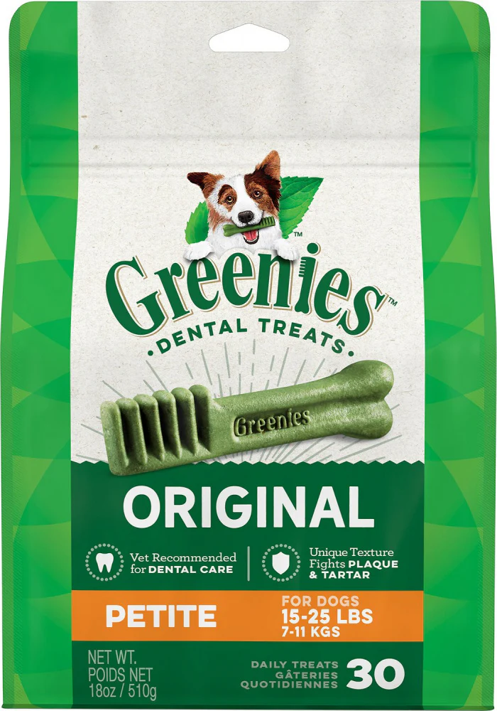 Greenies Original Petite Natural Dental Care Dog Treats - Image 7