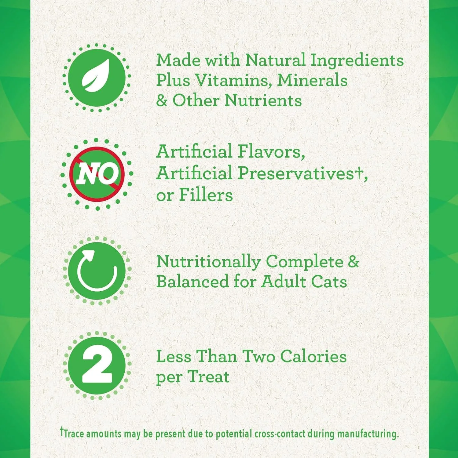 Greenies Feline Smartbites Skin & Fur Crunchy and Soft Natural Cat Treats, Salmon Flavor - Image 3