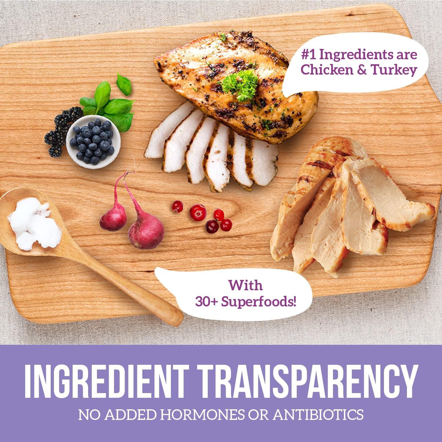 Health Extension Grain Free Chicken & Turkey Dry Dog Food- Whole Foods Ingredients Formula with a Blend of Turmeric & Antioxidants for All Life Stages Dogs - Image 10