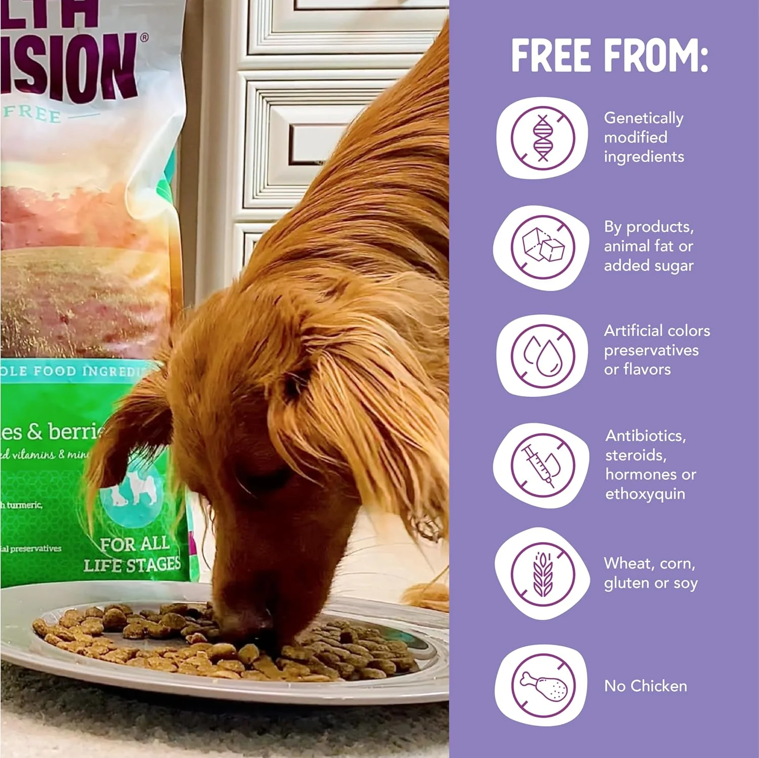 Health Extension Grain Free Venison & Sweet Potato Dry Dog Food (10 lb / 4.54 kg) - Lean Protein Formula for Dogs with Poultry Allergies & Sensitive Stomachs - Image 5