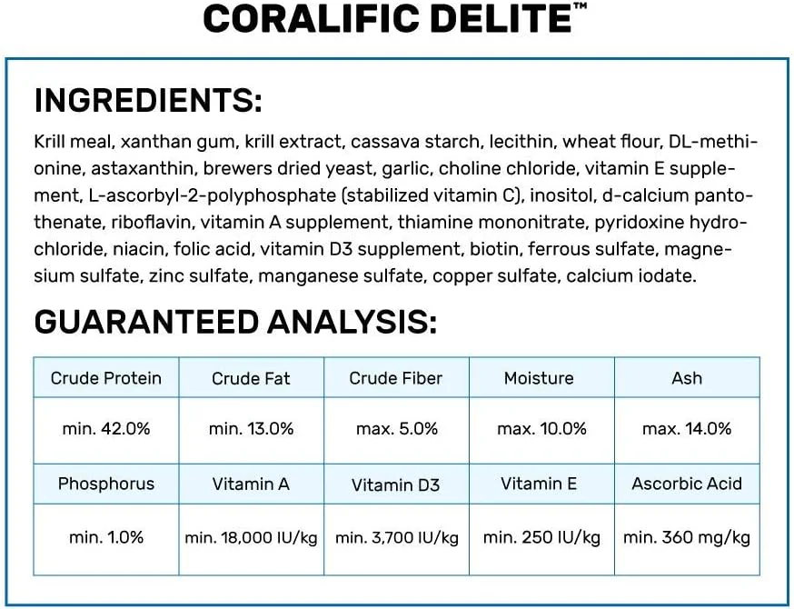Hikari Coralific Delite Coral Food, 1.23 oz (35g) - Image 3