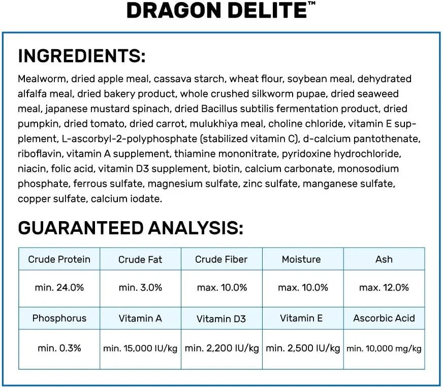 Hikari Herptile Dragon Delite™ Dry Reptile Food - Image 3