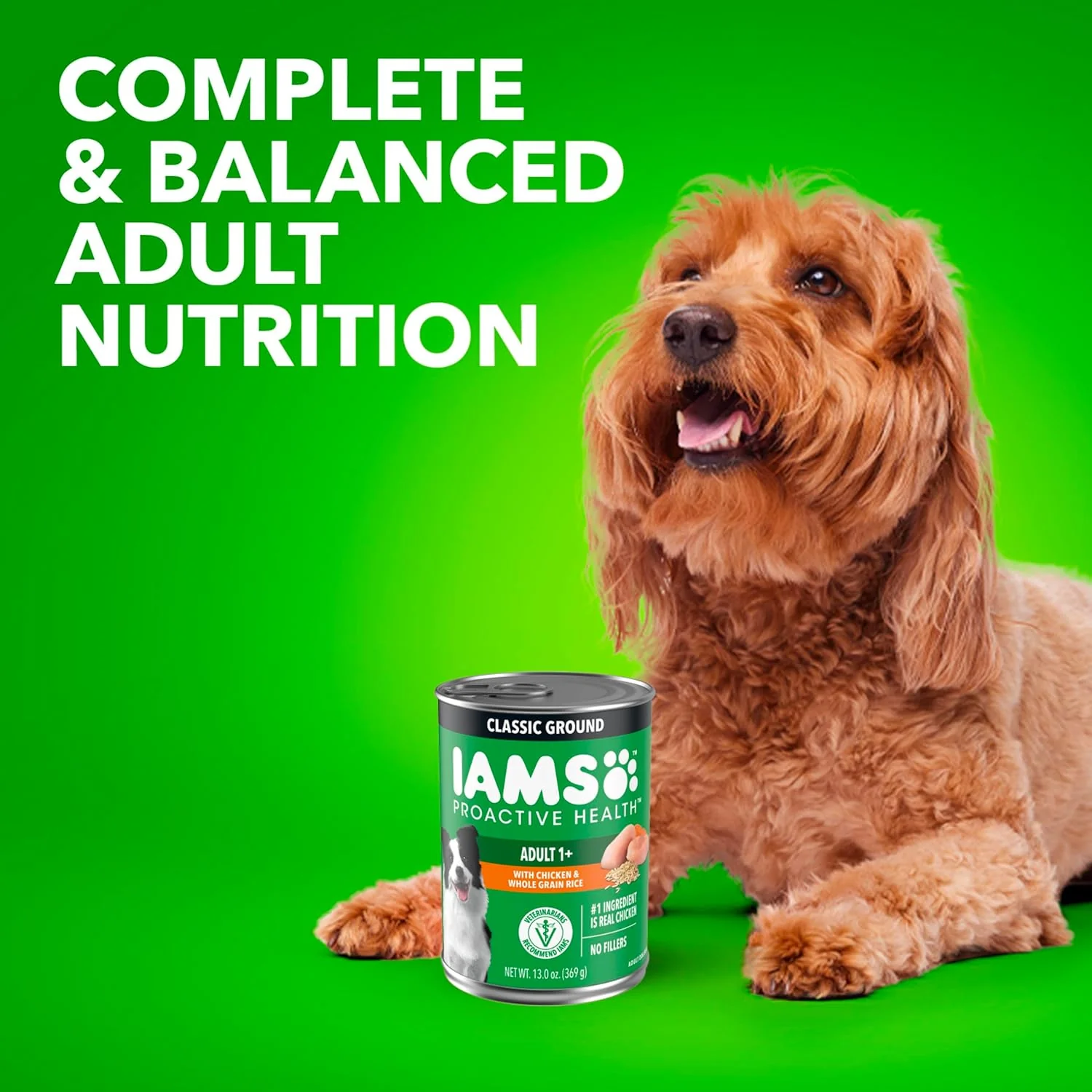 IAMS Proactive Health Adult Wet Dog Food Classic Ground with Chicken and Rice - Image 10