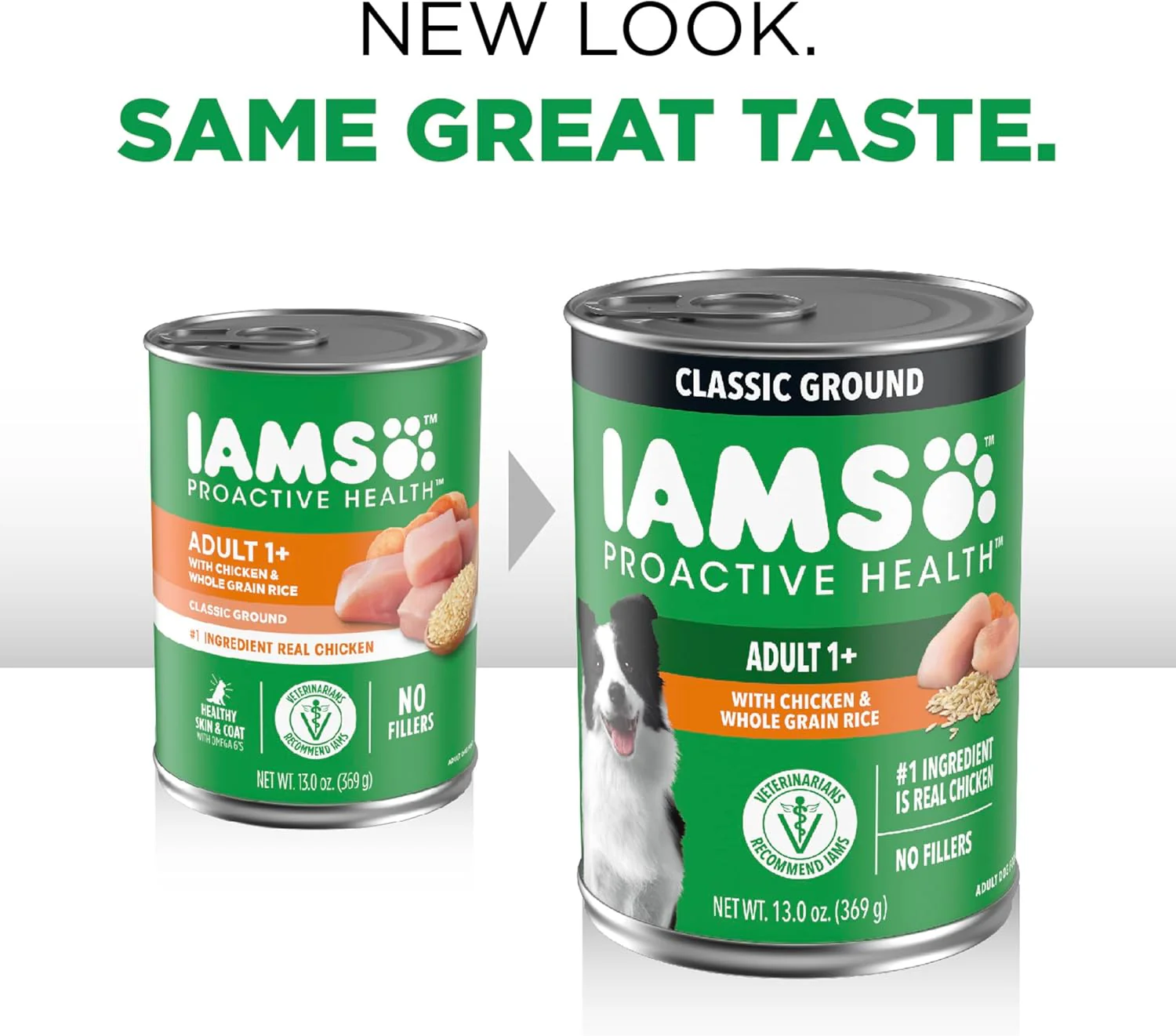 IAMS Proactive Health Adult Wet Dog Food Classic Ground with Chicken and Rice - Image 3