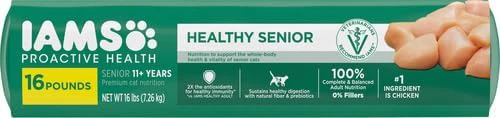 IAMS PROACTIVE HEALTH Healthy Senior Dry Cat Food with Chicken Cat Kibble - Image 12