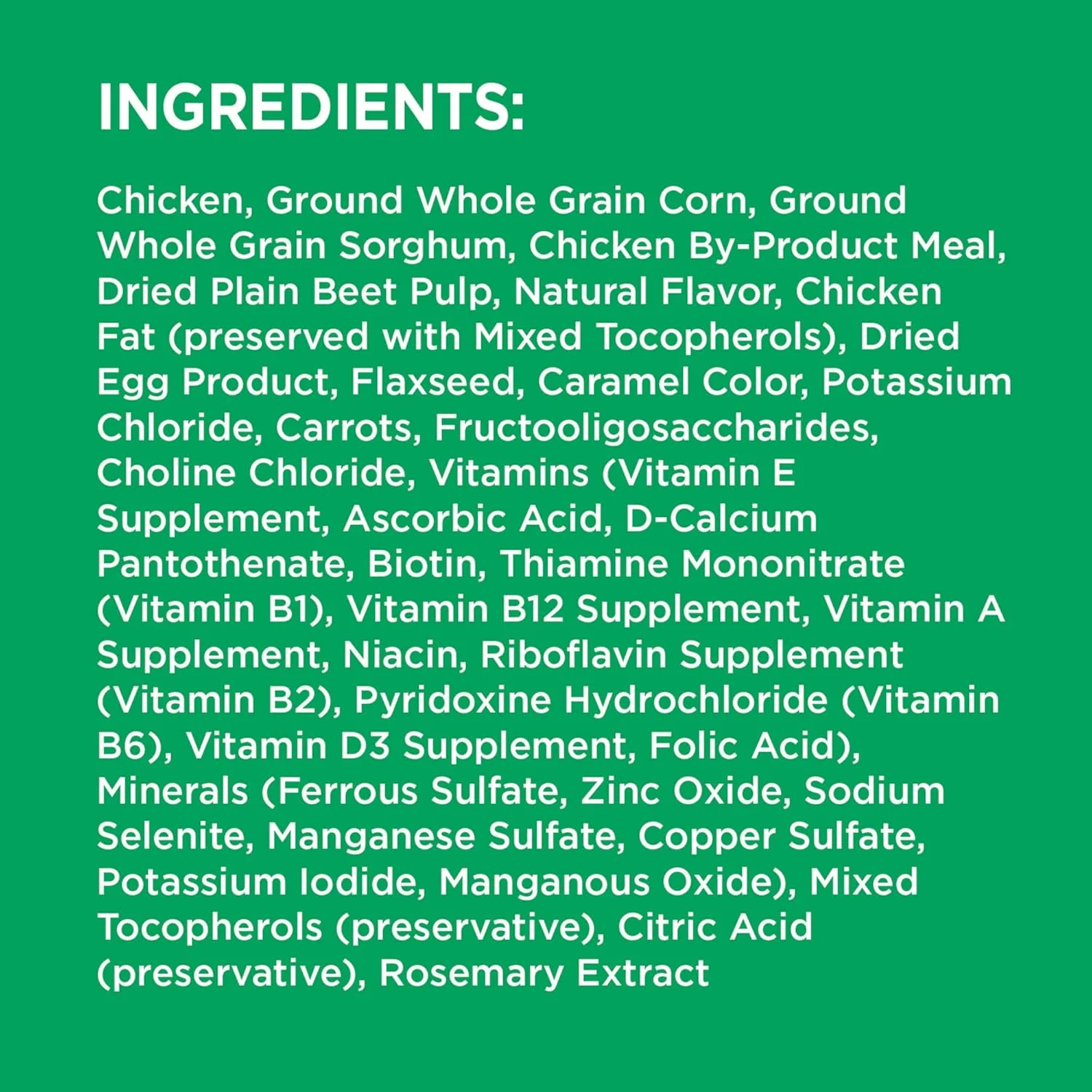 Iams Proactive Health Minichunks with Chicken & Whole Grain Recipe Adult Dry Dog Food - Image 5