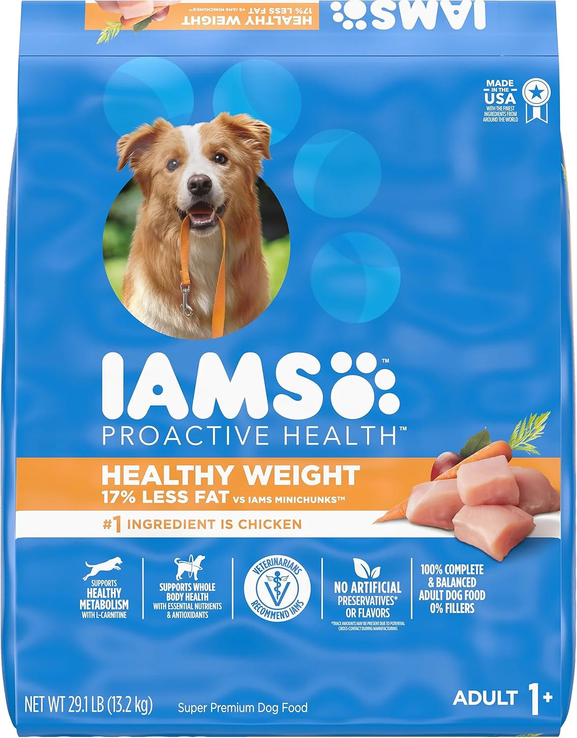IAMS Adult Healthy Weight Control Dry Dog Food with Real Chicken - Image 4