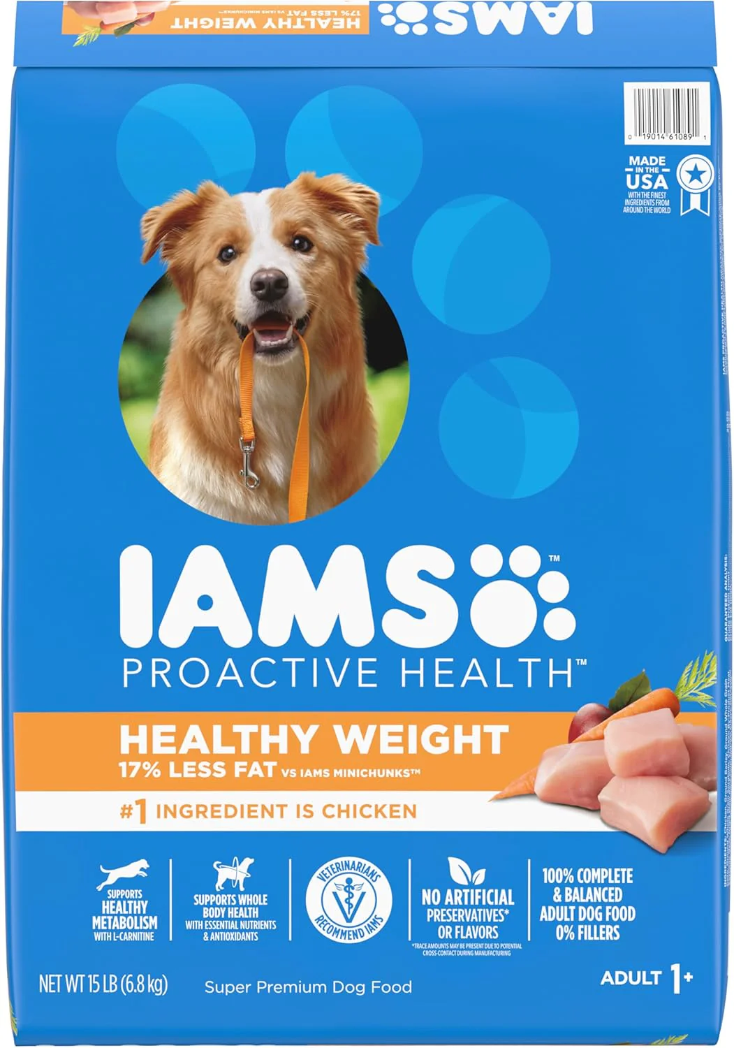 IAMS Adult Healthy Weight Control Dry Dog Food with Real Chicken - Image 5