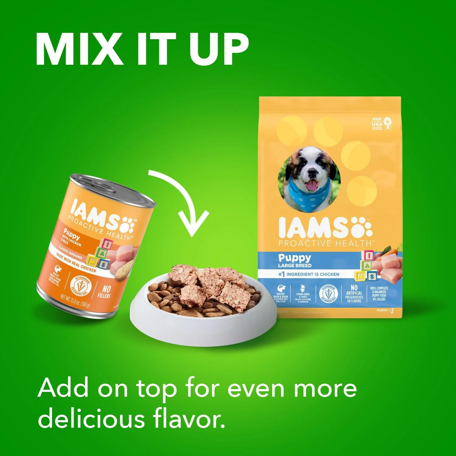 IAMS Smart Puppy Large Breed Dry Dog Food with Real Chicken - Image 13