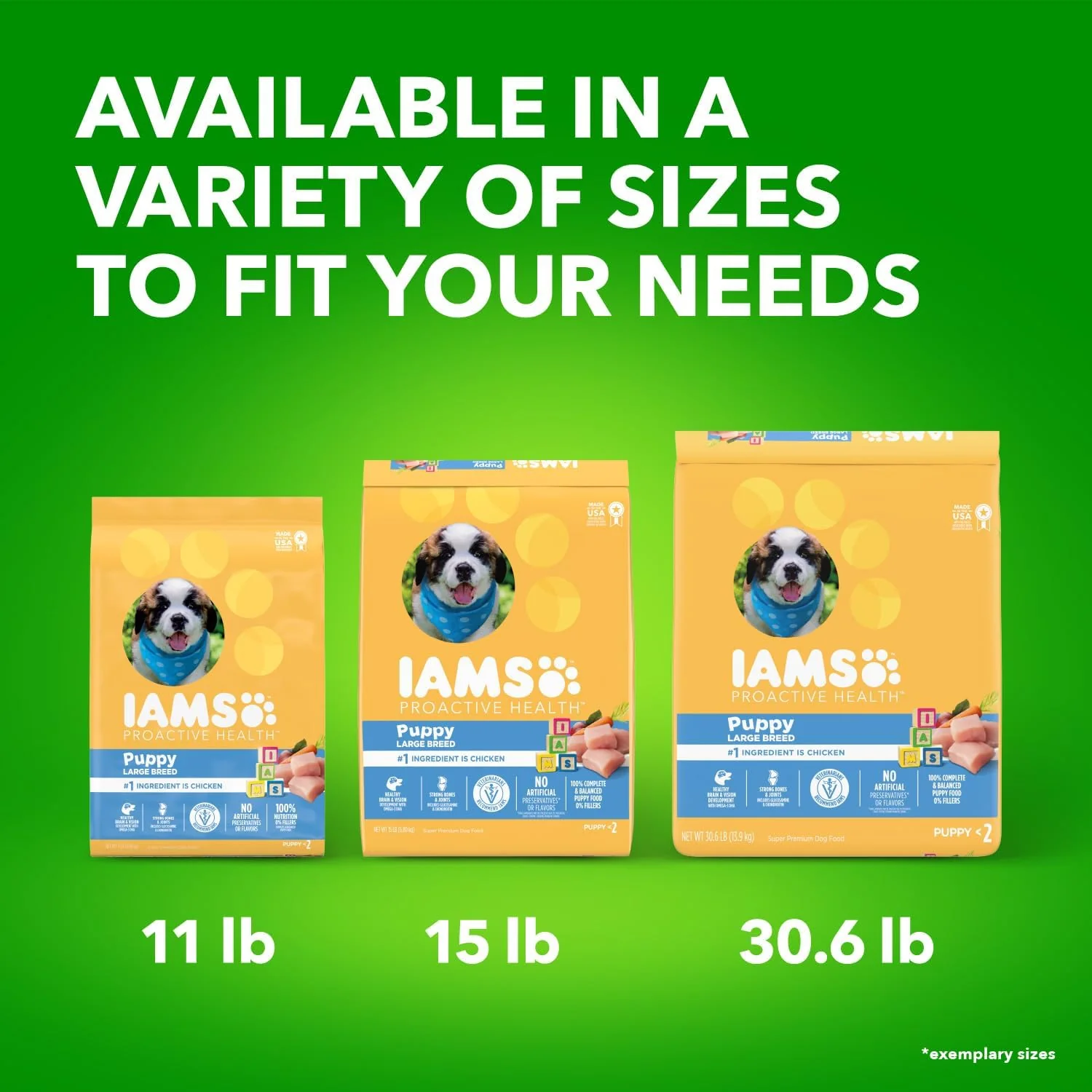 IAMS Smart Puppy Large Breed Dry Dog Food with Real Chicken - Image 14