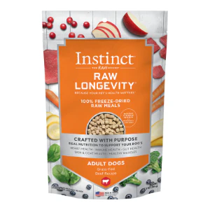 INSTINCT DOG FREEZE-DRIED LONGEVITY GRAIN FREE 9.5OZ - Image 2