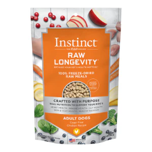INSTINCT DOG FREEZE-DRIED LONGEVITY GRAIN FREE 9.5OZ - Image 3
