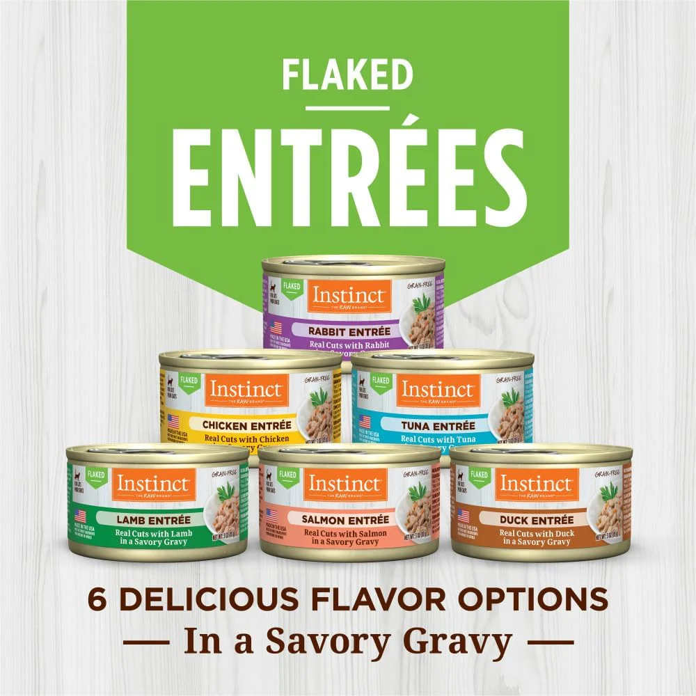 Instinct Flaked Entrée Wet Canned Cat Food - Rabbit - Image 6